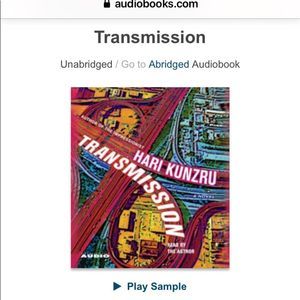 Transmission by Hari Kunzru Audio Book
